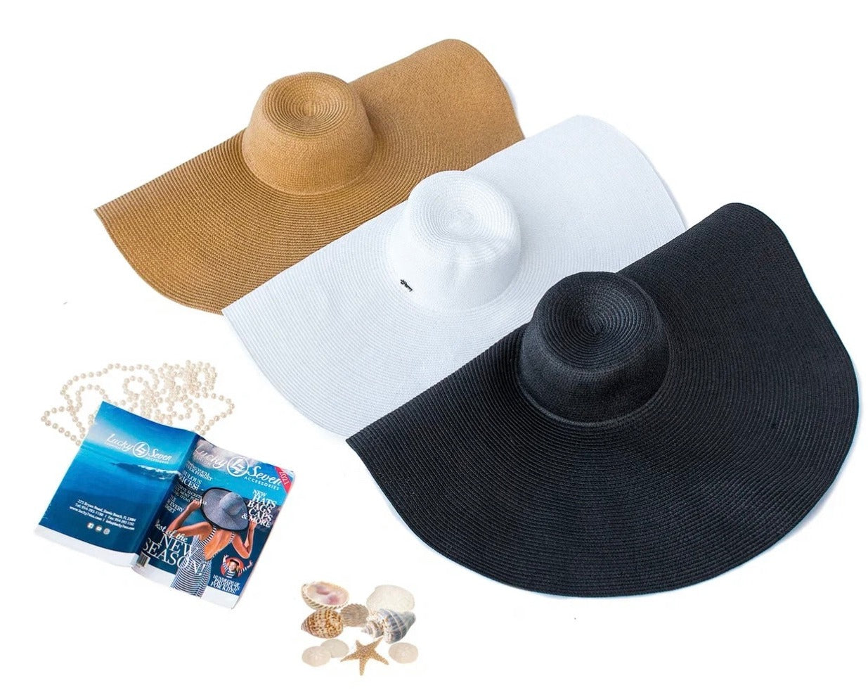 Women’s Beach Hat Extra Large Brim - Floppy Sun Hats