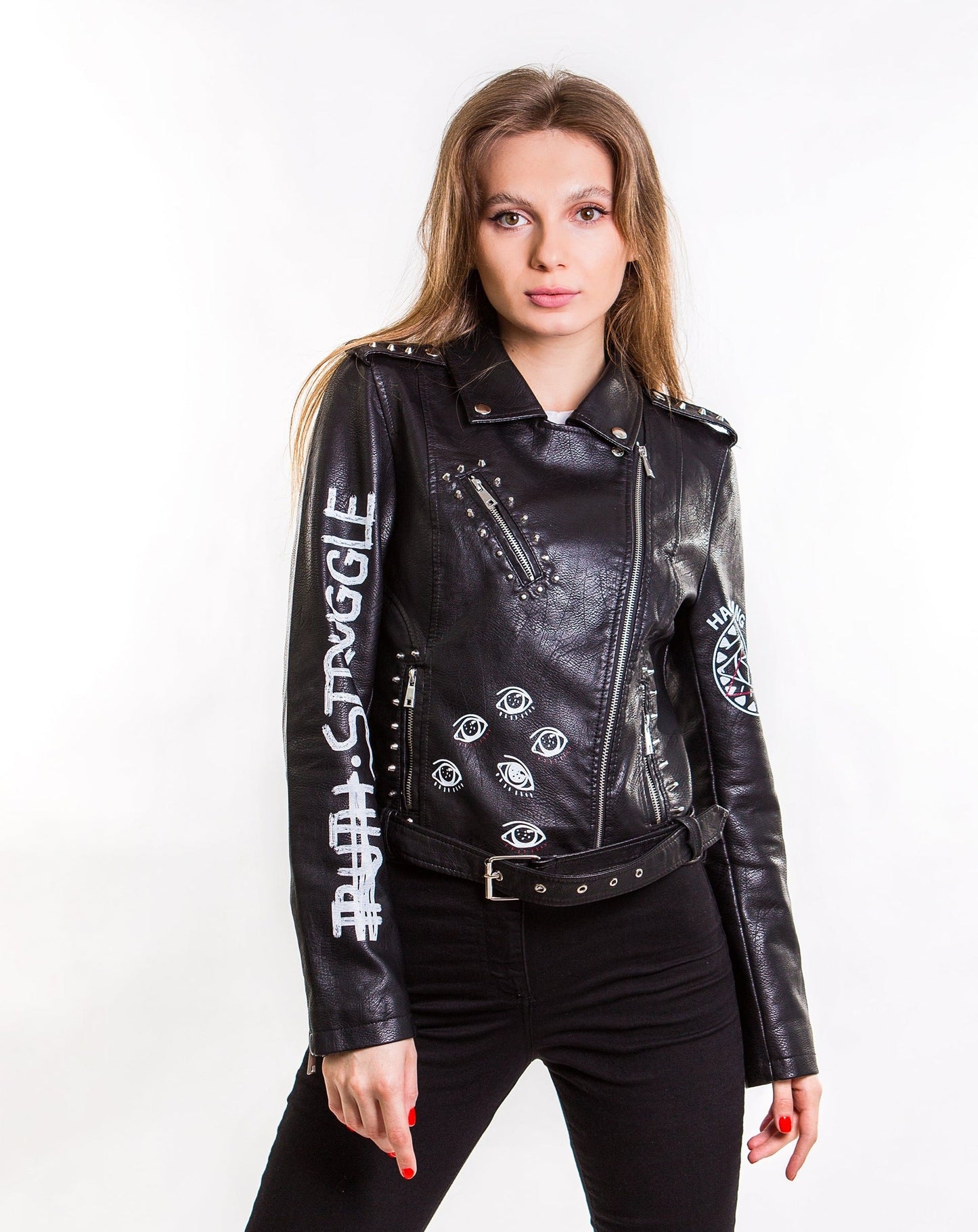 Women’s leather jacket DARE YOU - Jackets non-customizable