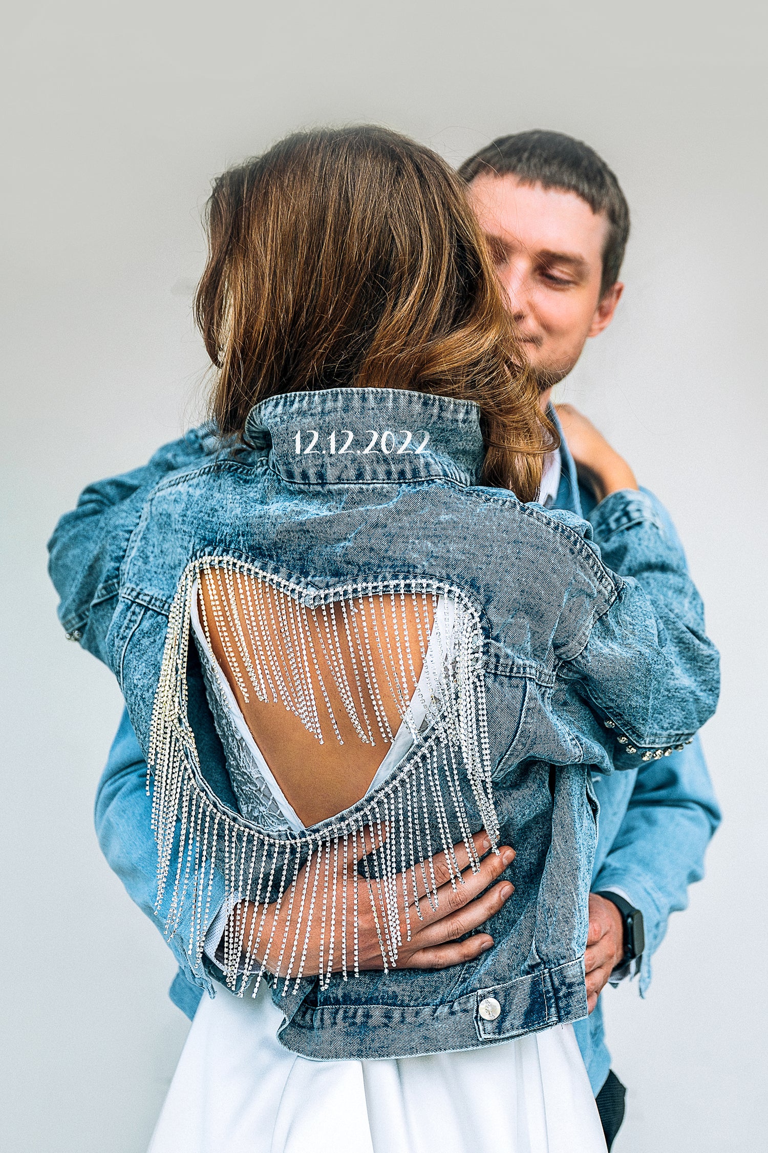Make Your Wedding Day Extra Special with Custom Bridal Denim Jackets