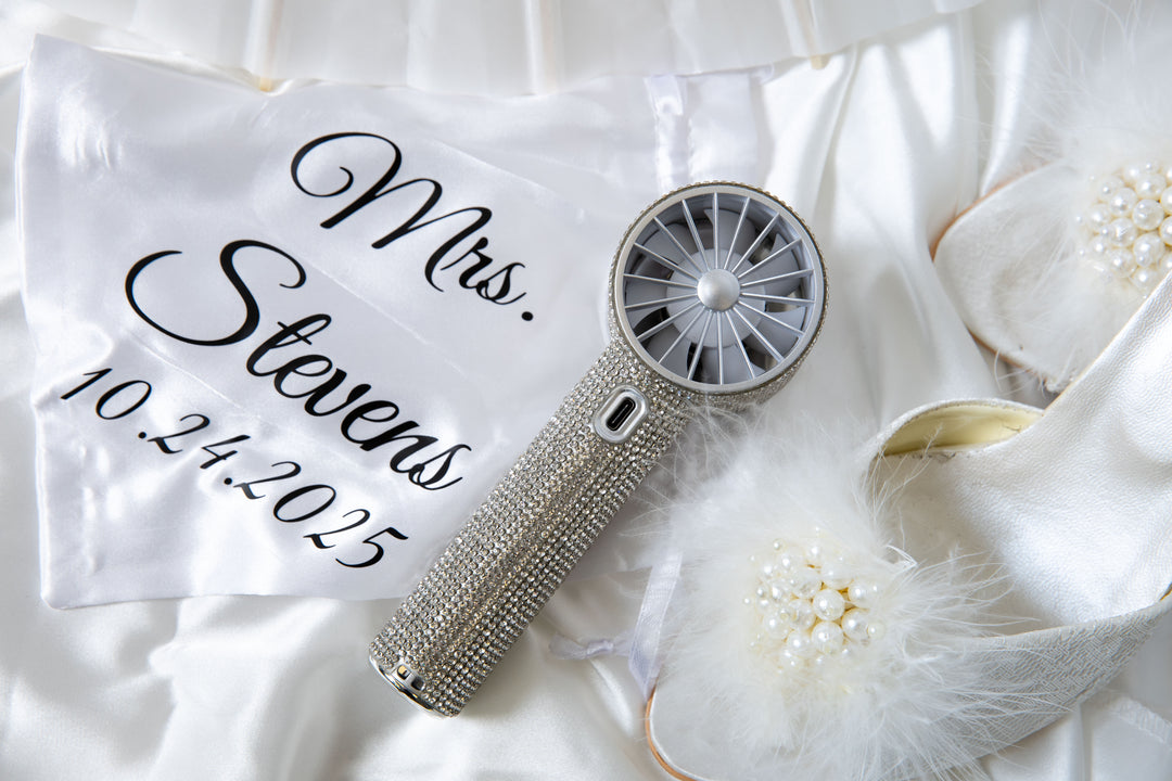 Bridal Handheld Fan