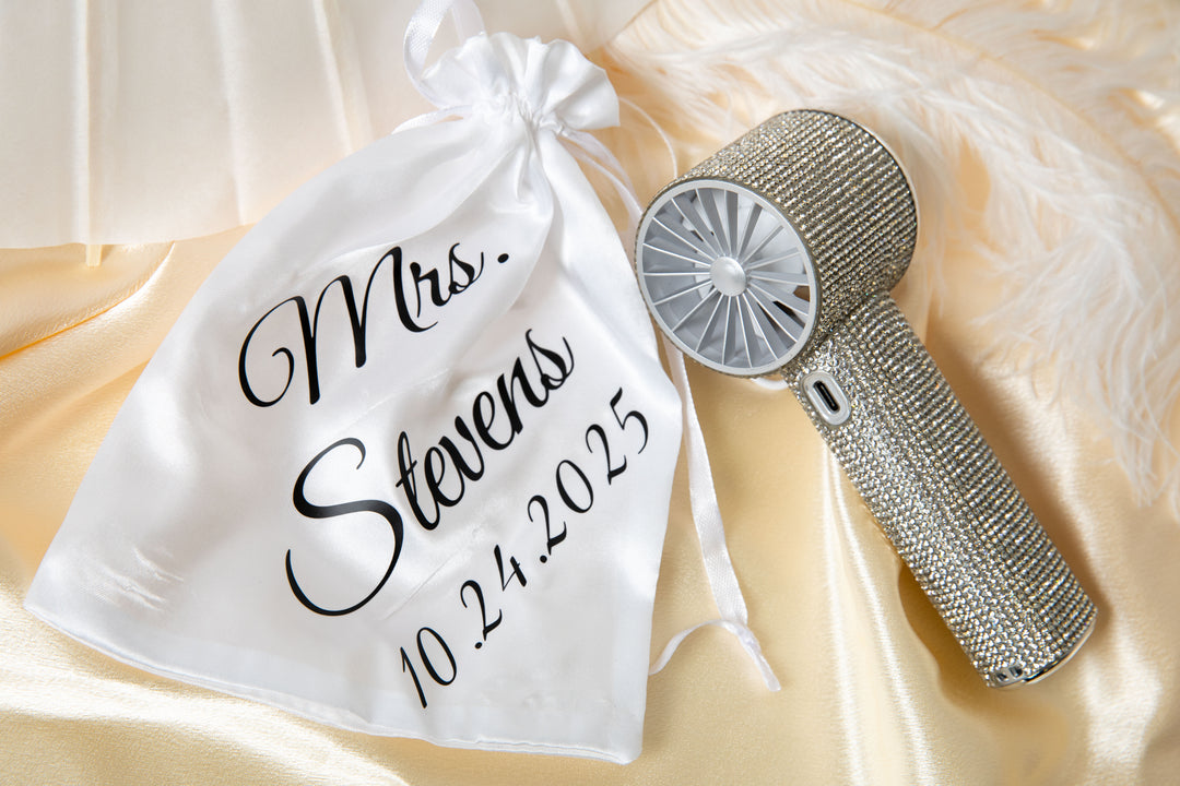 Bridal Handheld Fan