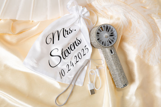 Bridal Handheld Fan