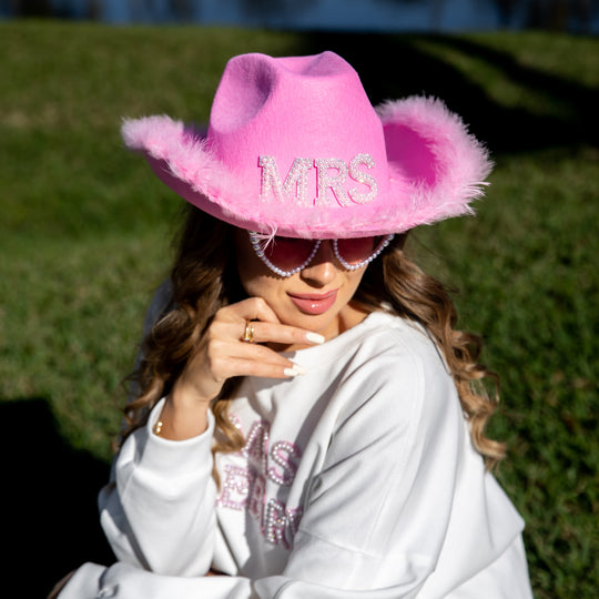 Custom Pink Cowboy Hats