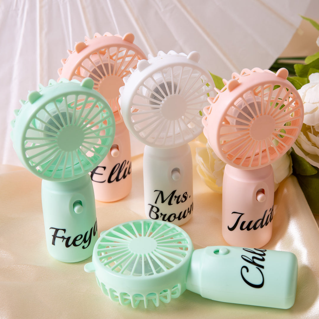 Personalized Mini Handheld Fans