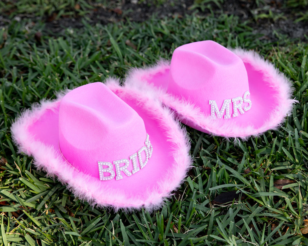 Custom Pink Cowboy Hats