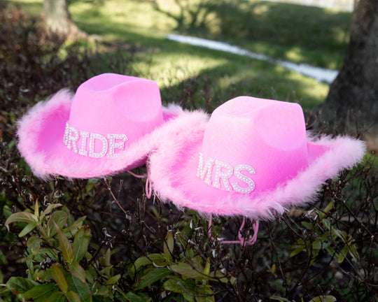 Custom Pink Cowboy Hats