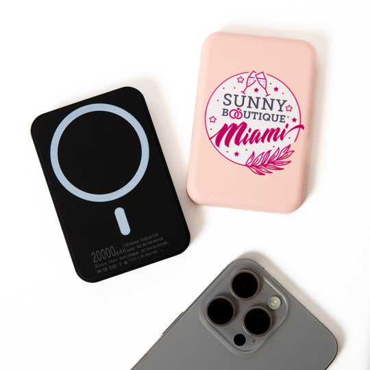 Custom Logo Wireless Power Bank 20000mAh