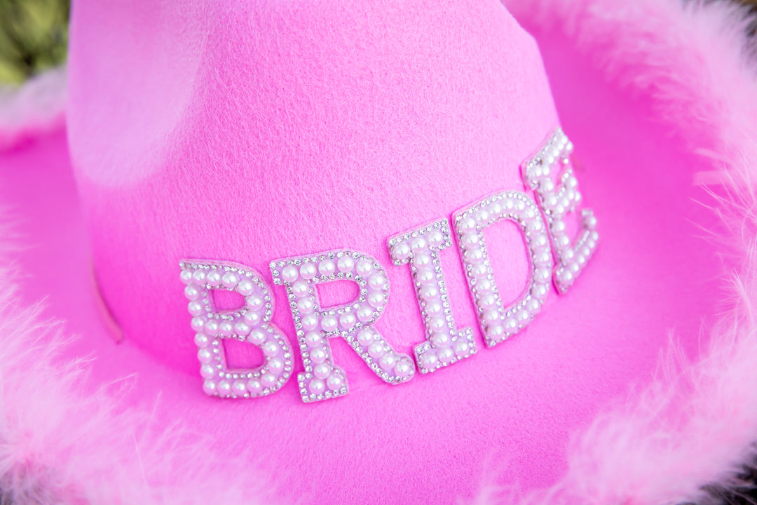 Custom Pink Cowboy Hats