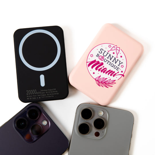 Custom Logo Wireless Power Bank 20000mAh
