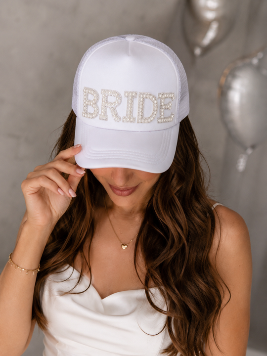 Pearl Bride Trucker Hat