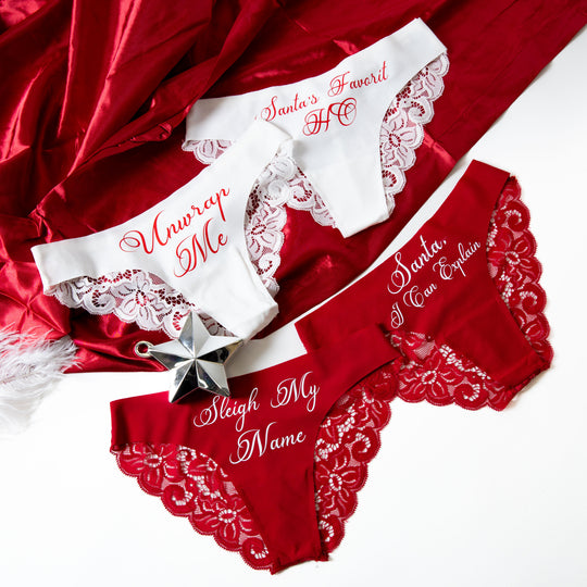 Funny Christmas Underwear for Women