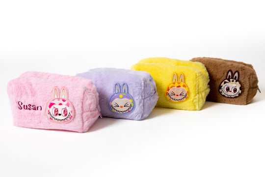 Personalized Fluffy Pencil Case