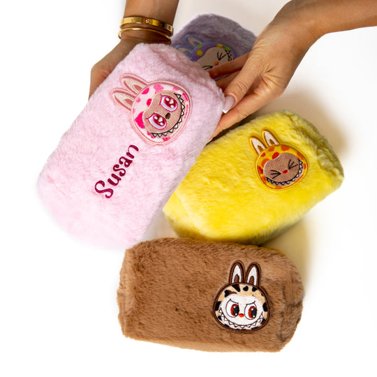 Personalized Fluffy Pencil Case