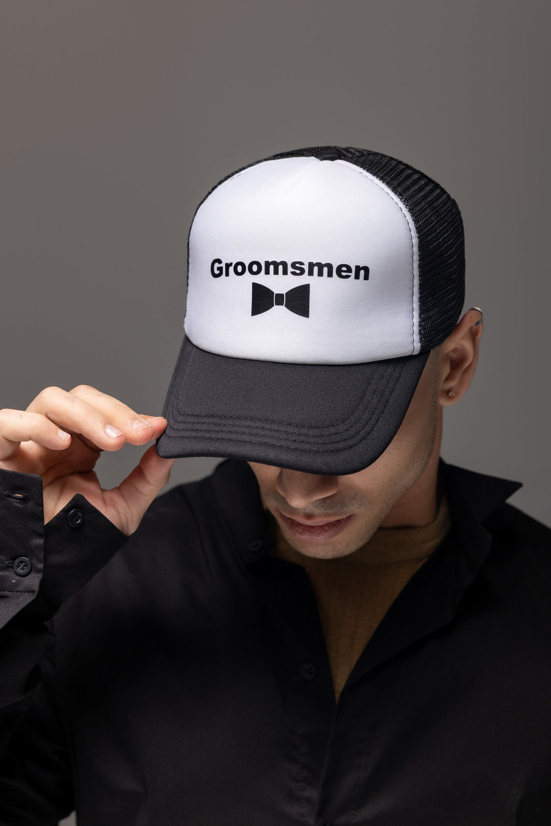 Groomsmen Custom Trucker Caps