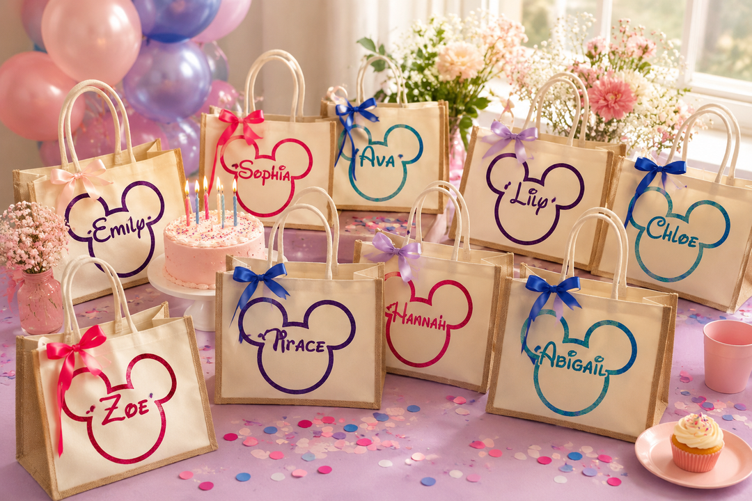 Personalized Theme Park Tote Bag