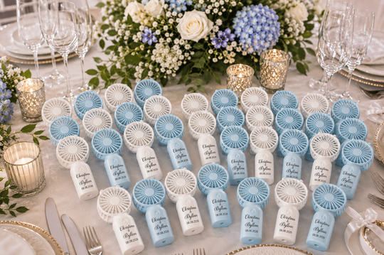 Personalized Wedding Fans