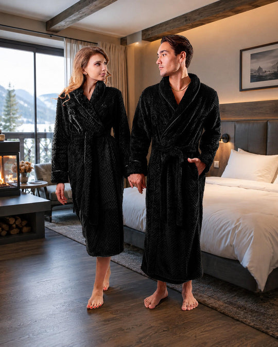 Personalized Bathrobe for Him and Her
