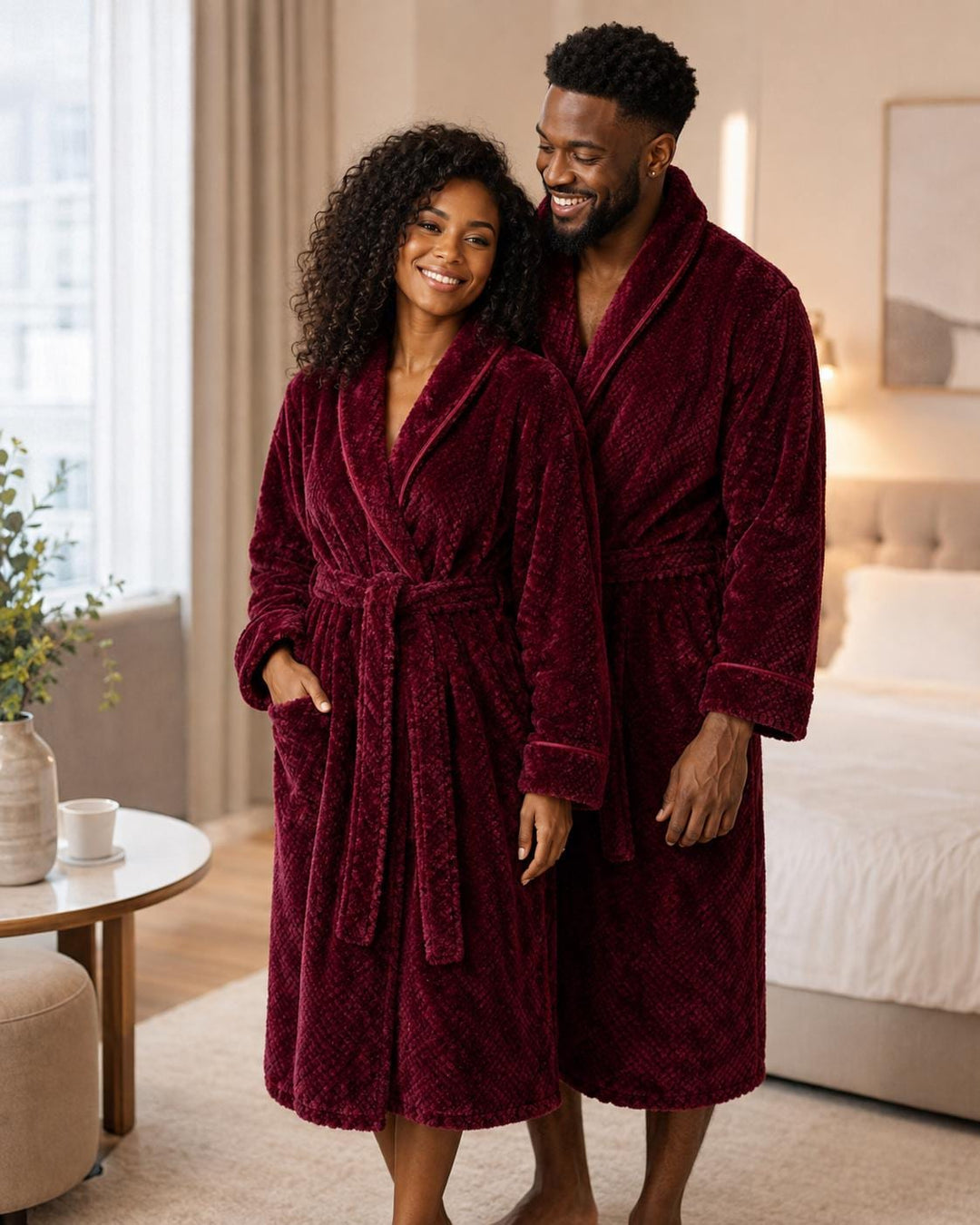 Personalized Bathrobe for Him and Her