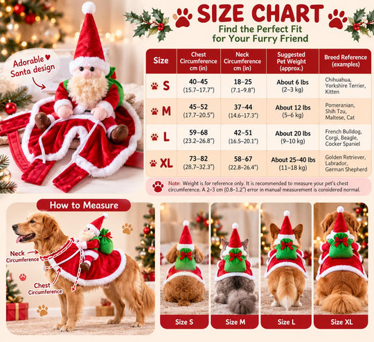 Personalized Dog Christmas Costume