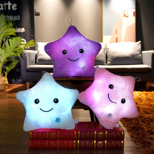 LED Star Pillows