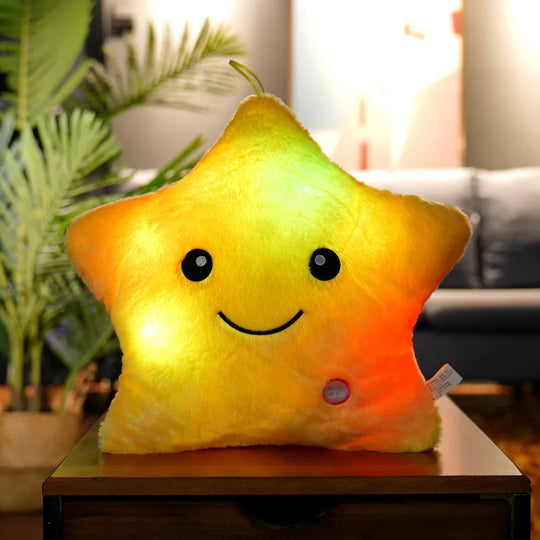 LED Star Pillows