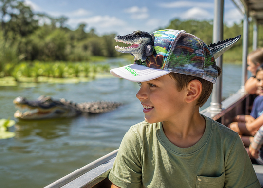 3D Animal Kids Trucker Caps, Personalized Fish Hat for Boys, Custom Name Baseball Cap, Fun Summer Hat for Kids, Fishing Gift