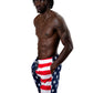 4th of July USA Men Custom Swim Trunks