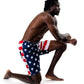 4th of July USA Men Custom Swim Trunks