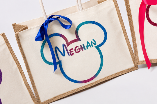 Personalized Theme Park Tote Bag