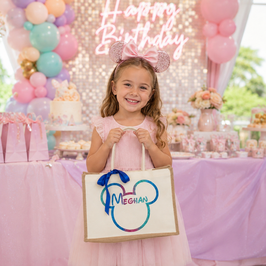 Personalized Theme Park Tote Bag