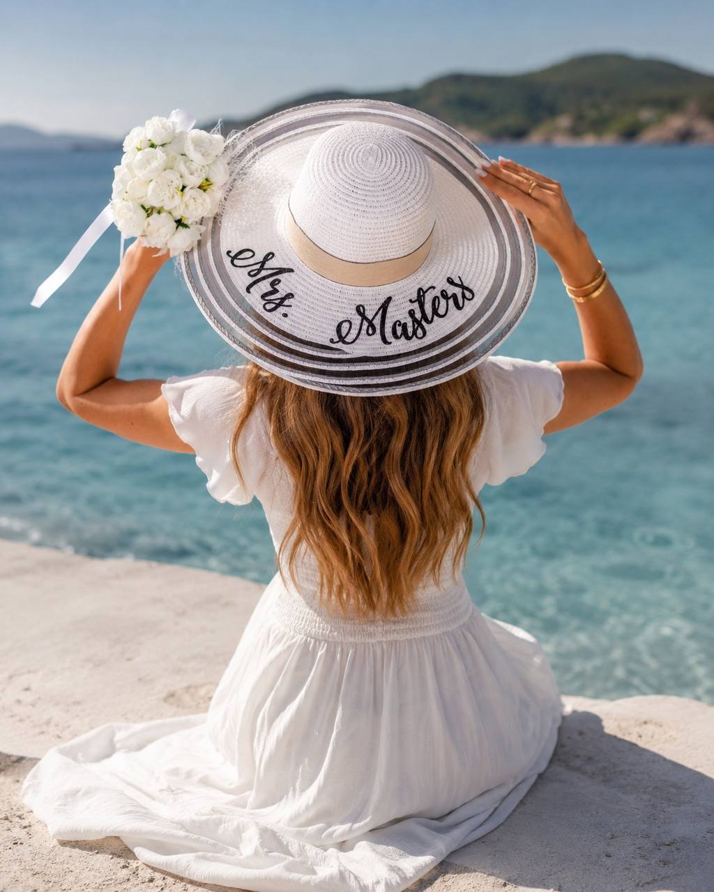 Personalized Hats with Chain 