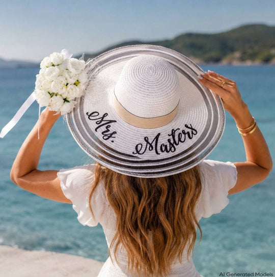 Custom Mrs Floopy Hat with Chain
