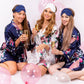 Kimono Floral Satin Robes for Bridesmaids