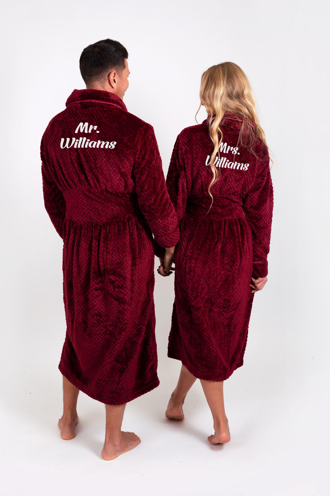 Personalized Bathrobe for Him and Her