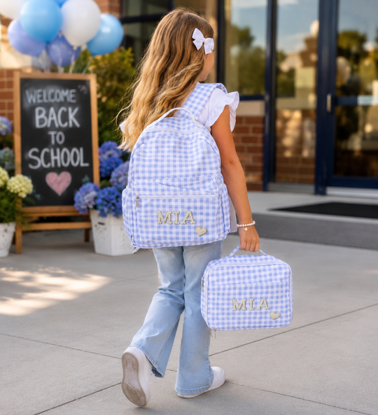 Personalized Kids Pkaod Backpack and Lunch Box Set