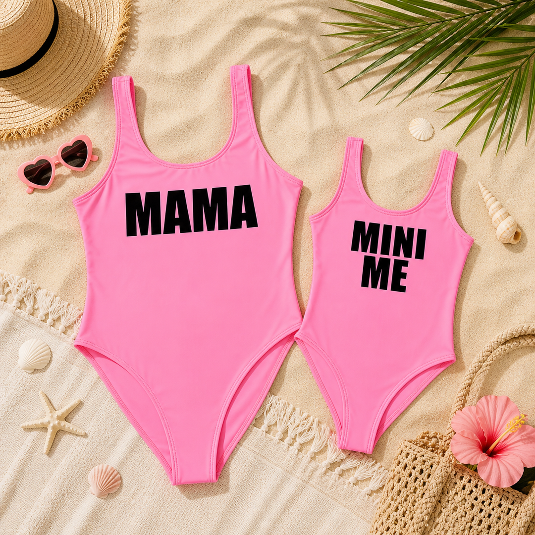 Mommy and Me Matching Custom Swimsuits