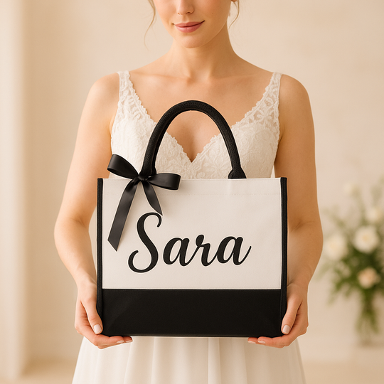 Custom Bridal Tote bag
