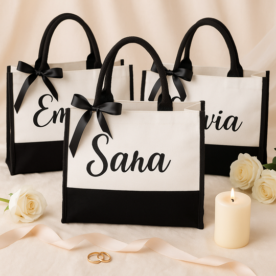 Custom Bridal Tote bag