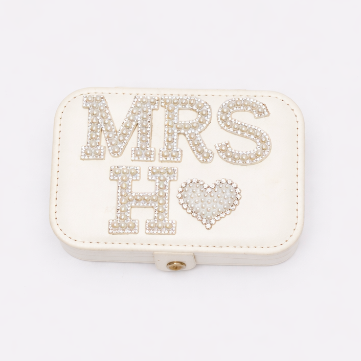 Personalized Mrs Jewelry Box