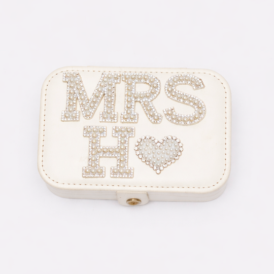 Personalized Mrs Jewelry Box