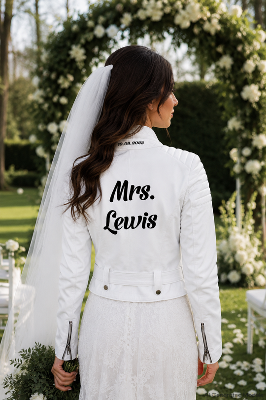 Bridal Custom Leather Jacket
