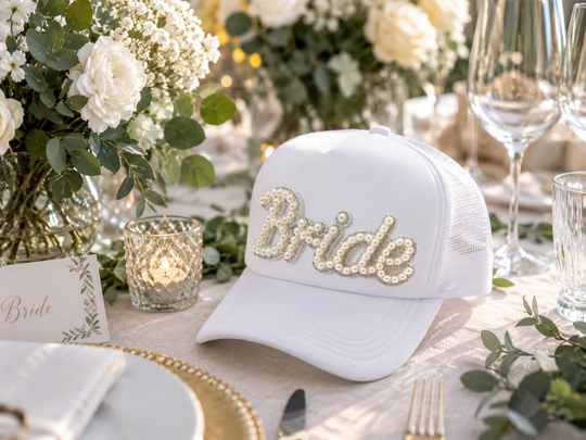 Pearl Bride Trucker Hat