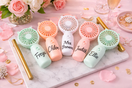 Personalized Mini Handheld Fans