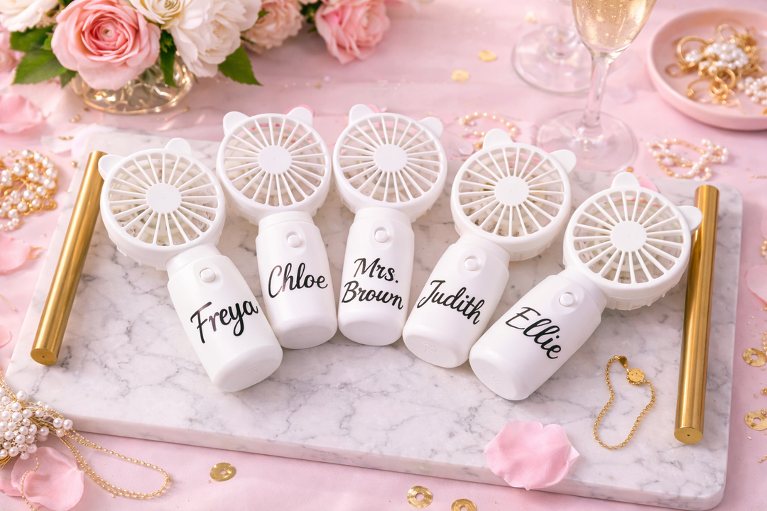 Personalized Mini Handheld Fans