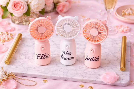 Personalized Mini Handheld Fans