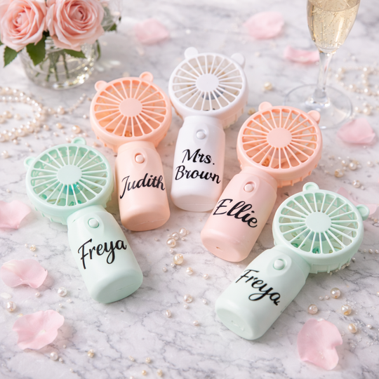 Personalized Mini Handheld Fans
