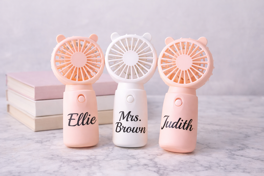 Personalized Mini Handheld Fans