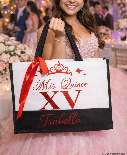 Personalized Miss Quince Tote Bag