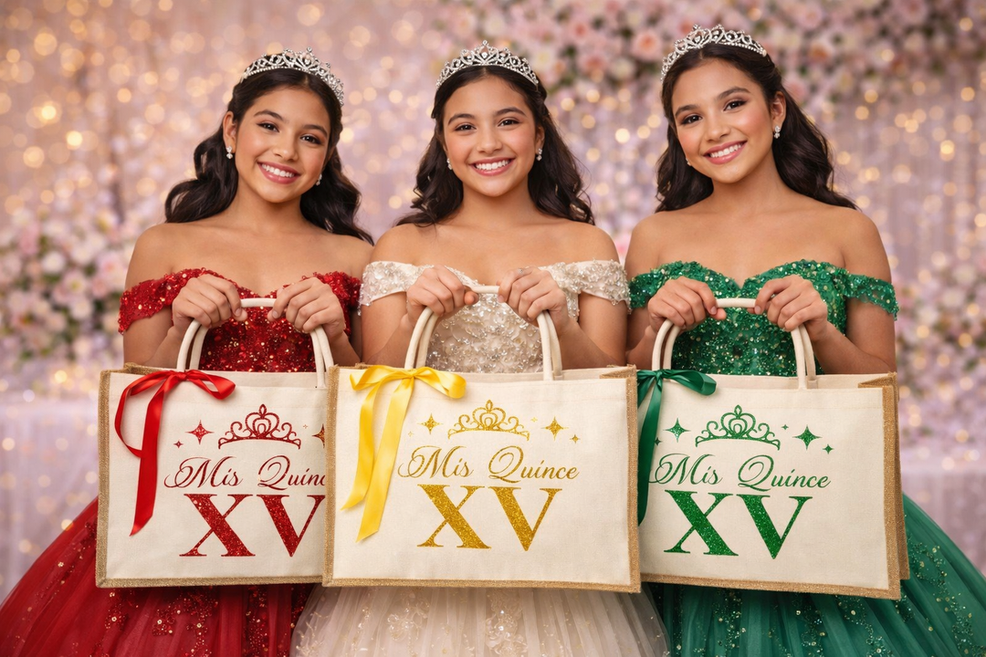 Custom Quinceañera Tote Bag