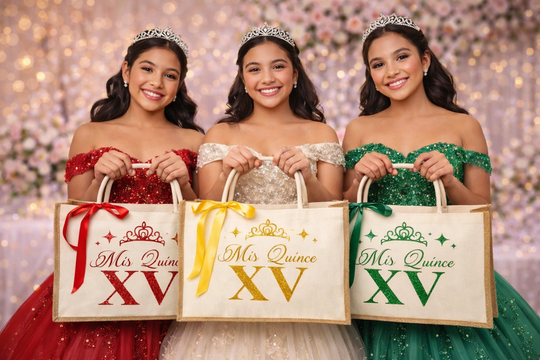 Custom Quinceañera Tote Bag